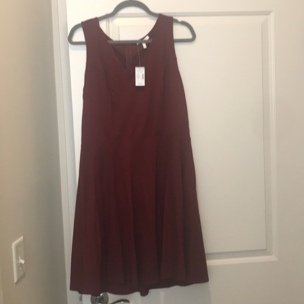 Maurices red skater dress